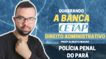 Questões da Banca CETAP de Direito Administrativo