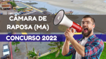 SAIU O EDITAL DO CONCURSO DA CÂMARA DE RAPOSA (MA)