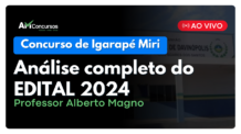 SAIU O EDITAL DO CONCURSO DA PREFEITURA DE IGARAPÉ MIRI PARÁ 2024